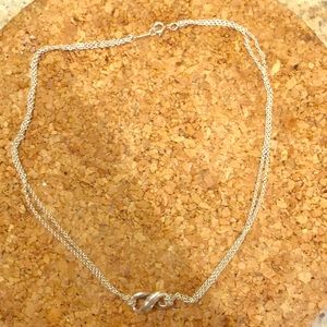 Tiffany figure eight necklace